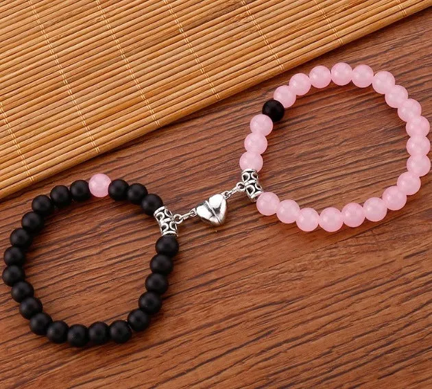 Wholesale Magnet Beaded Bracelet Set