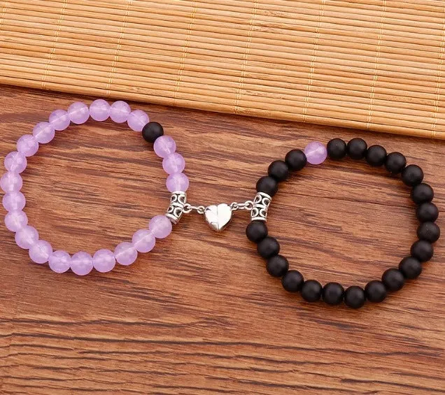 Wholesale Magnet Beaded Bracelet Set