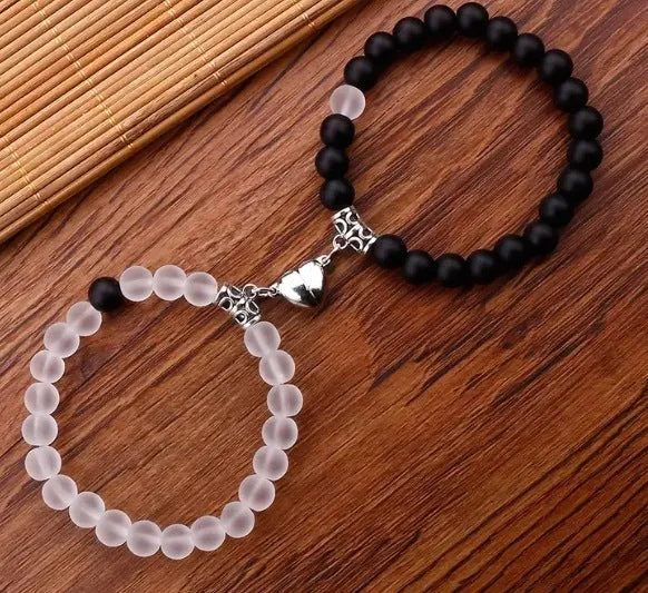 Wholesale Magnet Beaded Bracelet Set