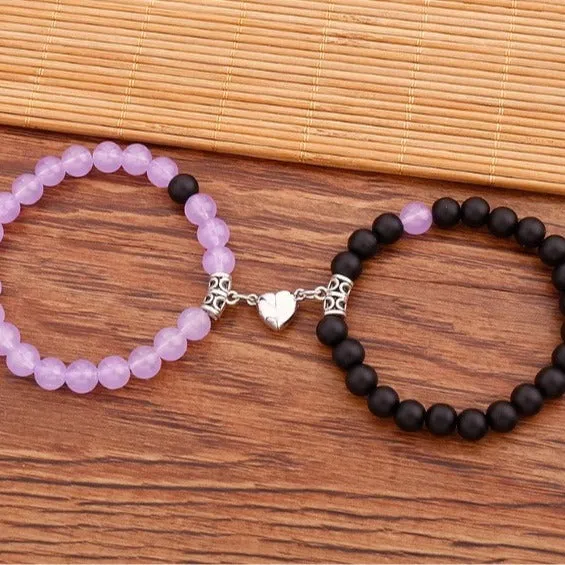Wholesale Magnet Beaded Bracelet Set