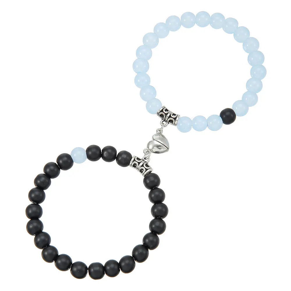 Wholesale Magnet Beaded Bracelet Set