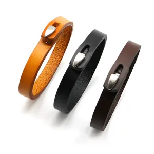 Wholesale Men's and women's vintage genuine leather bracelets