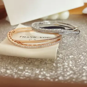 Wholesale Micro Inlaid Cross Metal Bracelet
