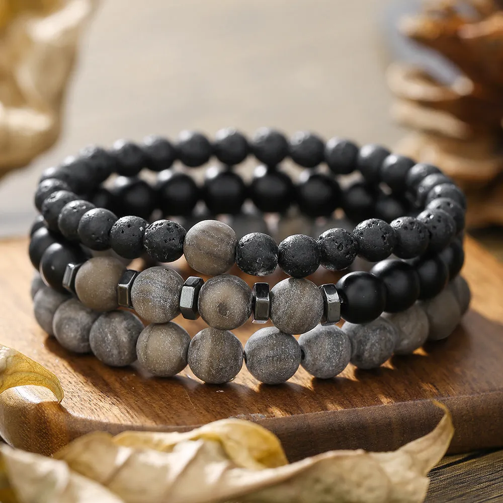 Wholesale Micro-paved Zirconia Dice Bracelet Set