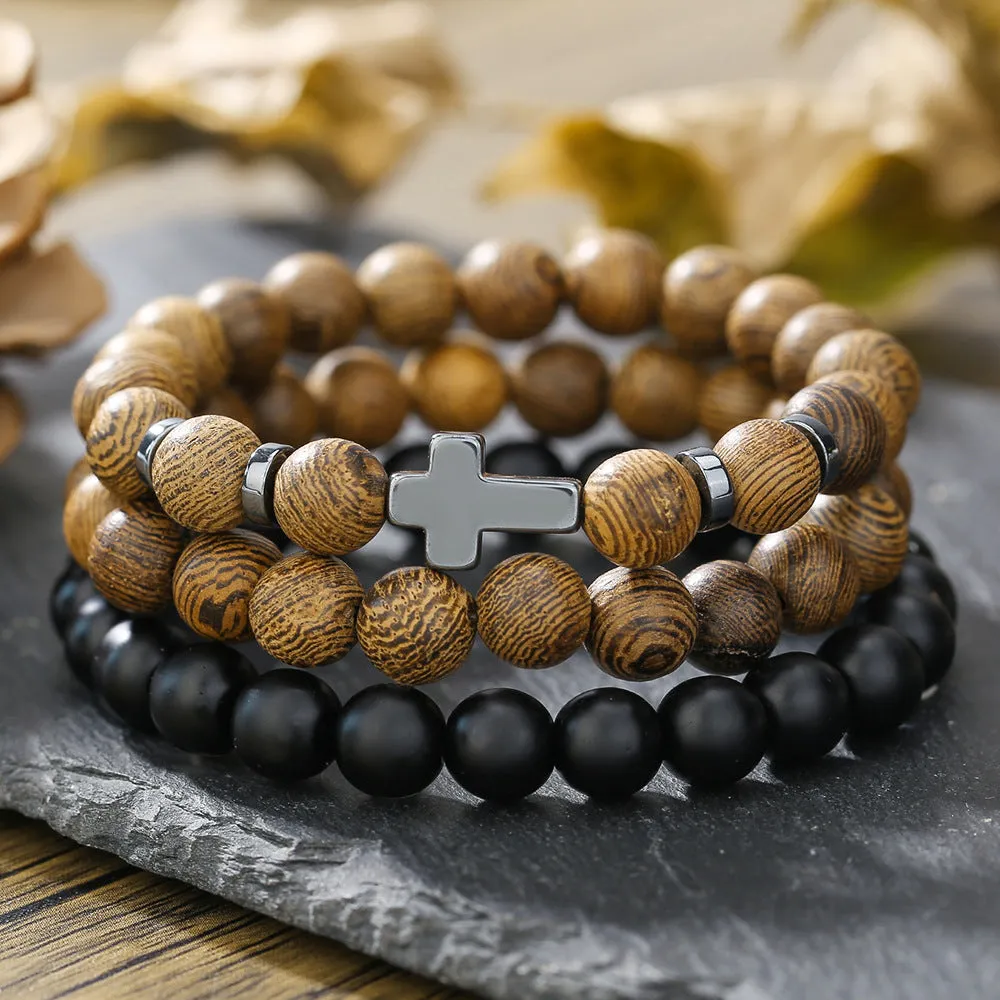 Wholesale Micro-paved Zirconia Dice Bracelet Set
