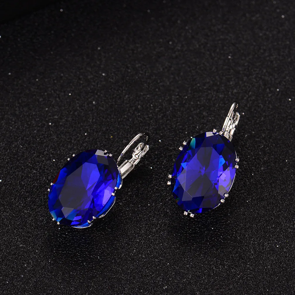 Wholesale Micropaved Square Diamond Zirconia Earrings