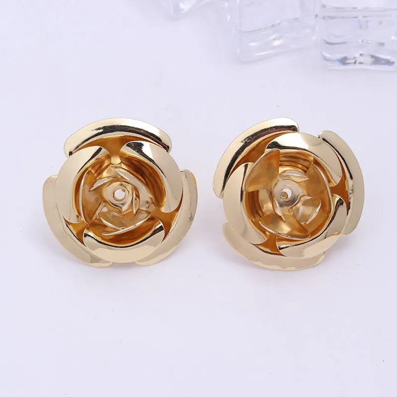 Wholesale Mother's Day Acrylic Rose Earrings