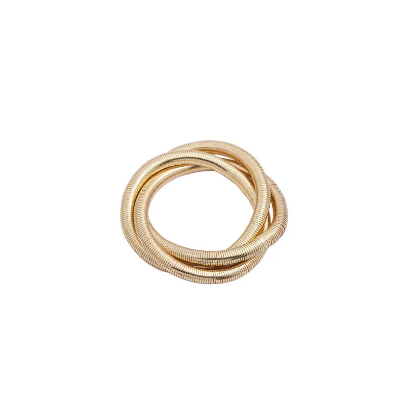 Wholesale  multi-layer elastic irregular winding bracelet