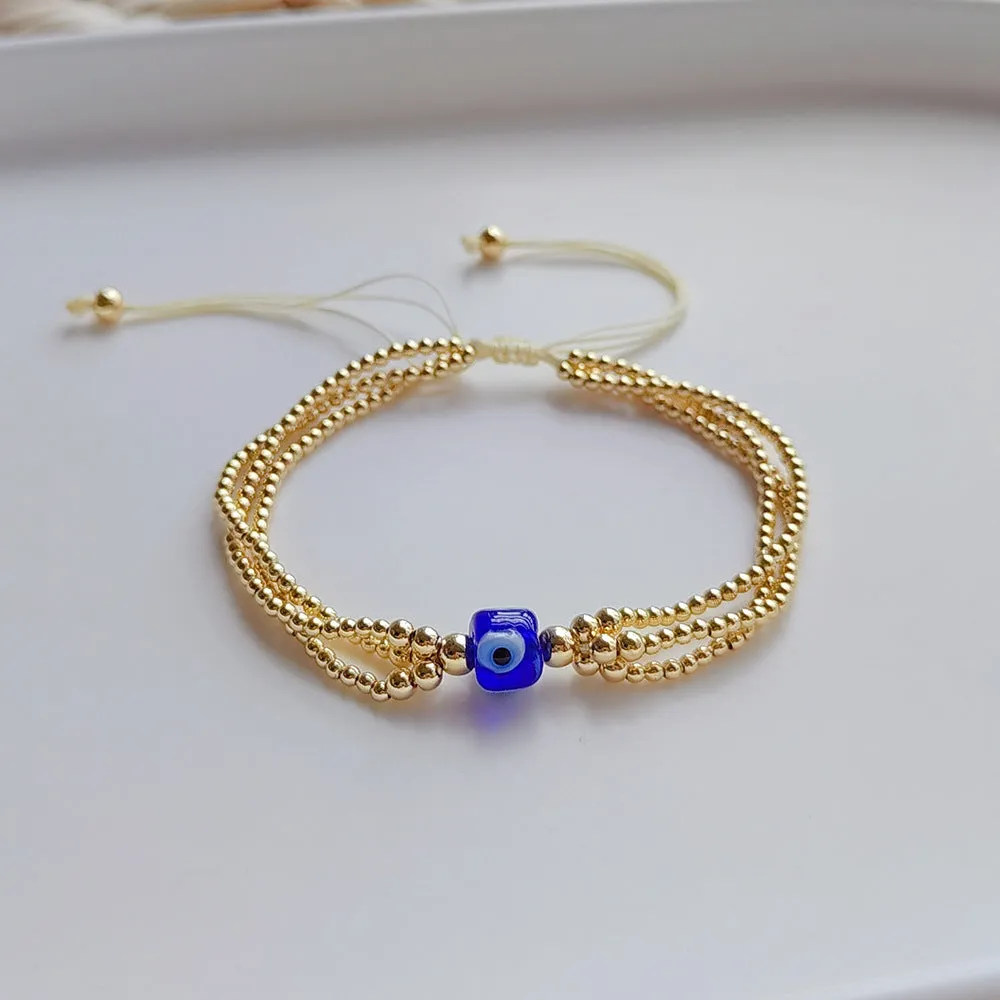 Wholesale Multi-layer Laminated MGB Beads Bracelet
