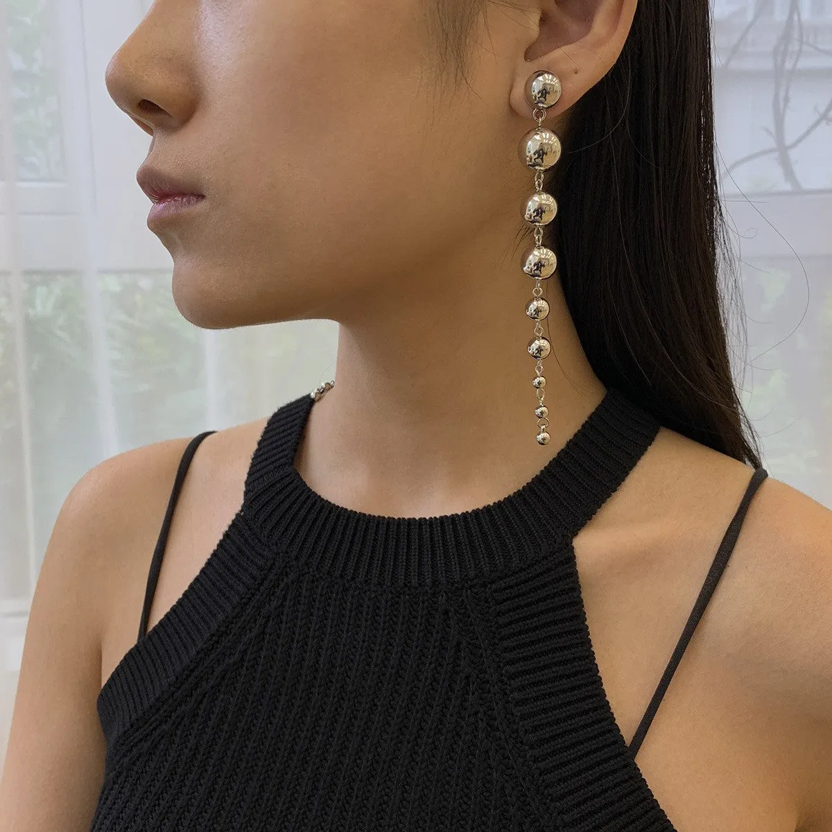 Wholesale Multi-layer Tassel Beaded Metal Bracelet Set