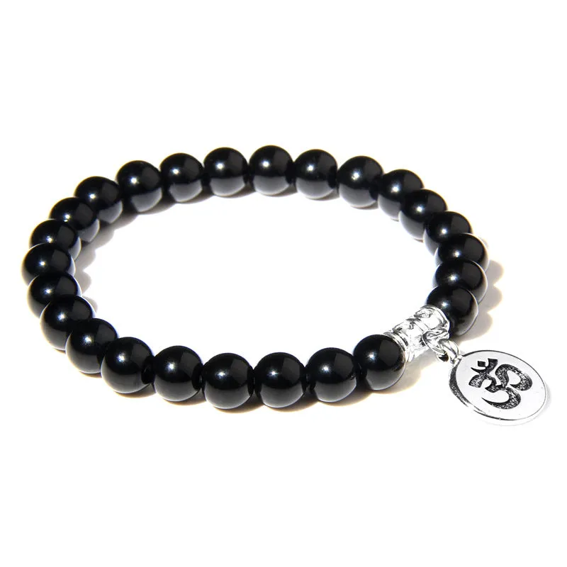 Wholesale Natural Agate Stone Beads Bracelet