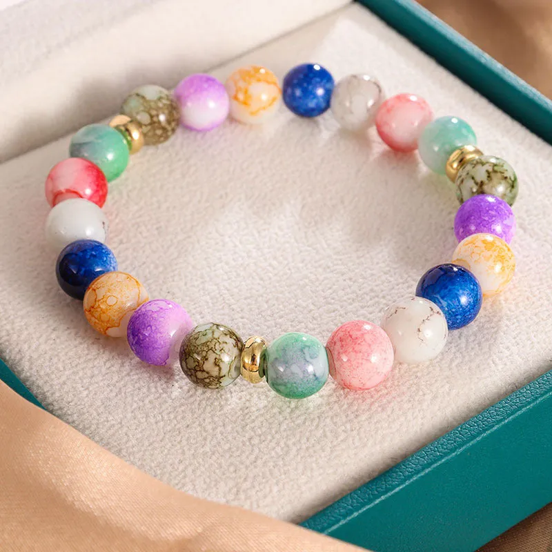 Wholesale Natural Energy Glass Bracelet