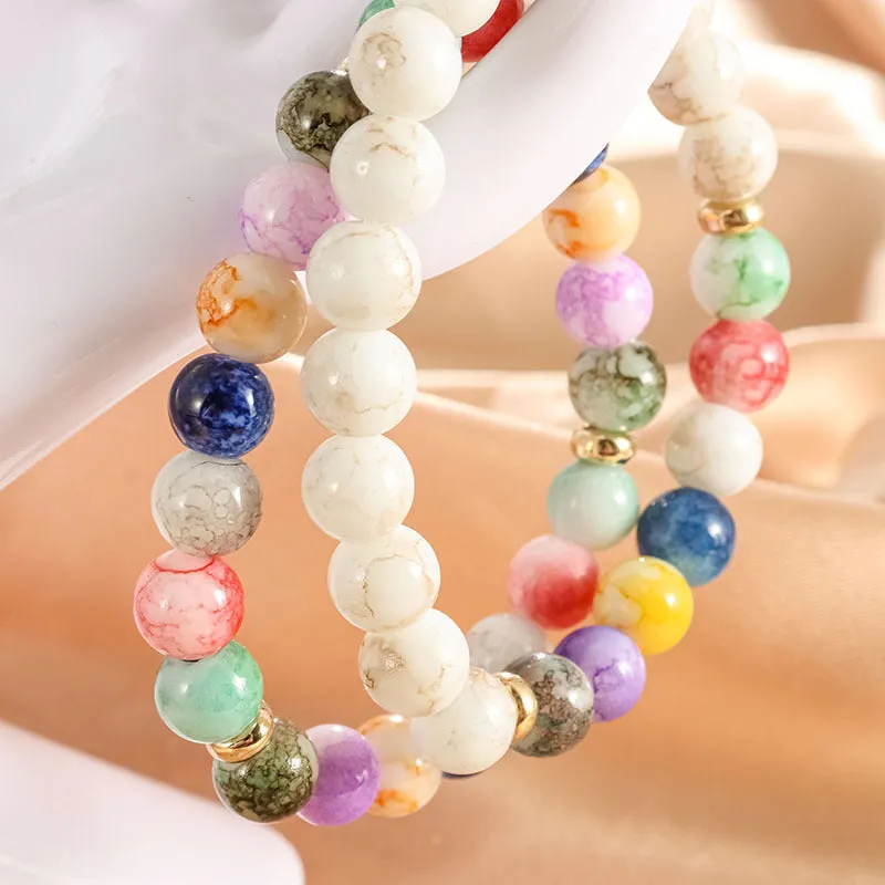 Wholesale Natural Energy Glass Bracelet