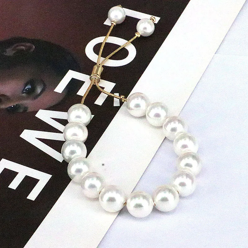 Wholesale Natural Freshwater Pearl Adjustable Bracelet
