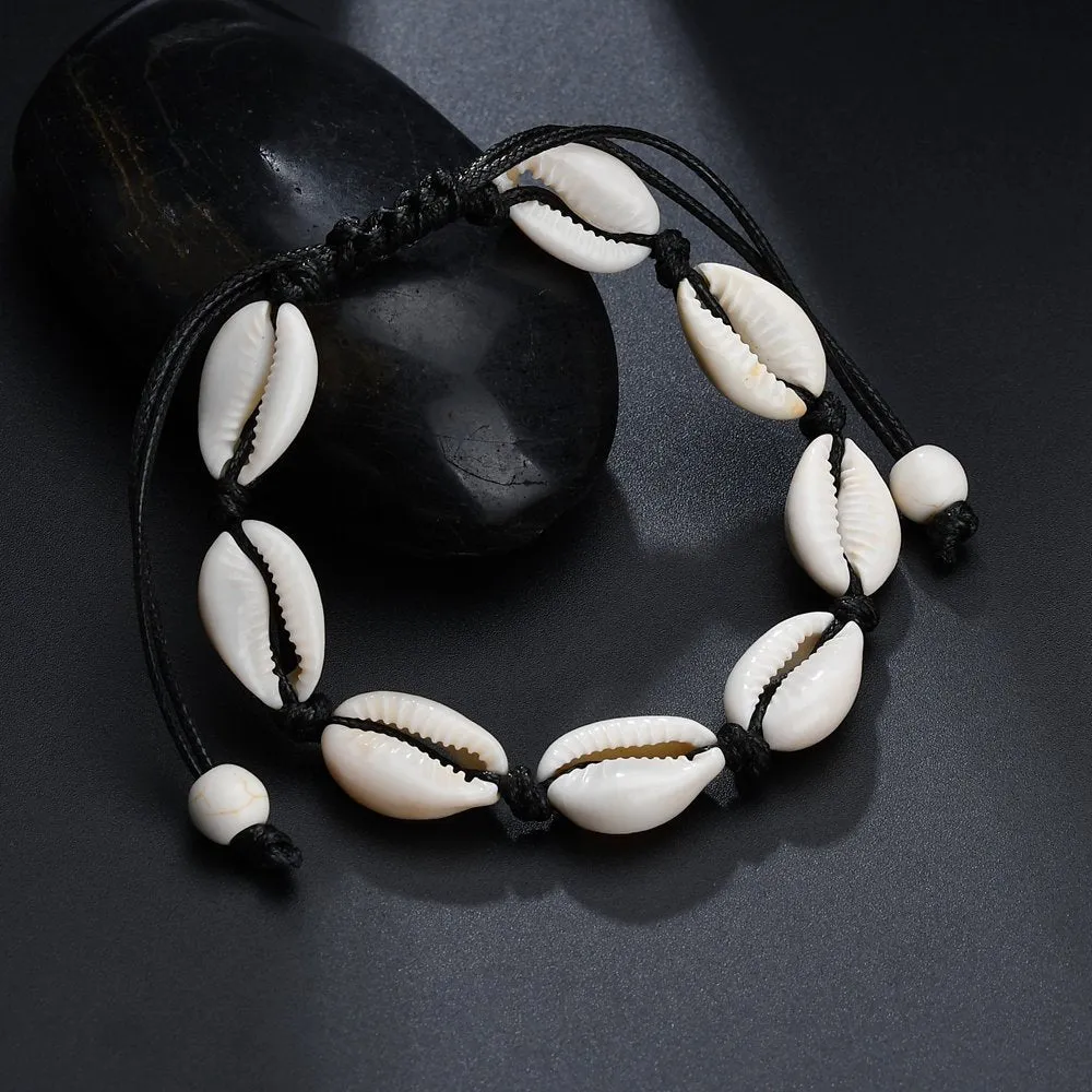 Wholesale Natural Shell Alloy Bracelet