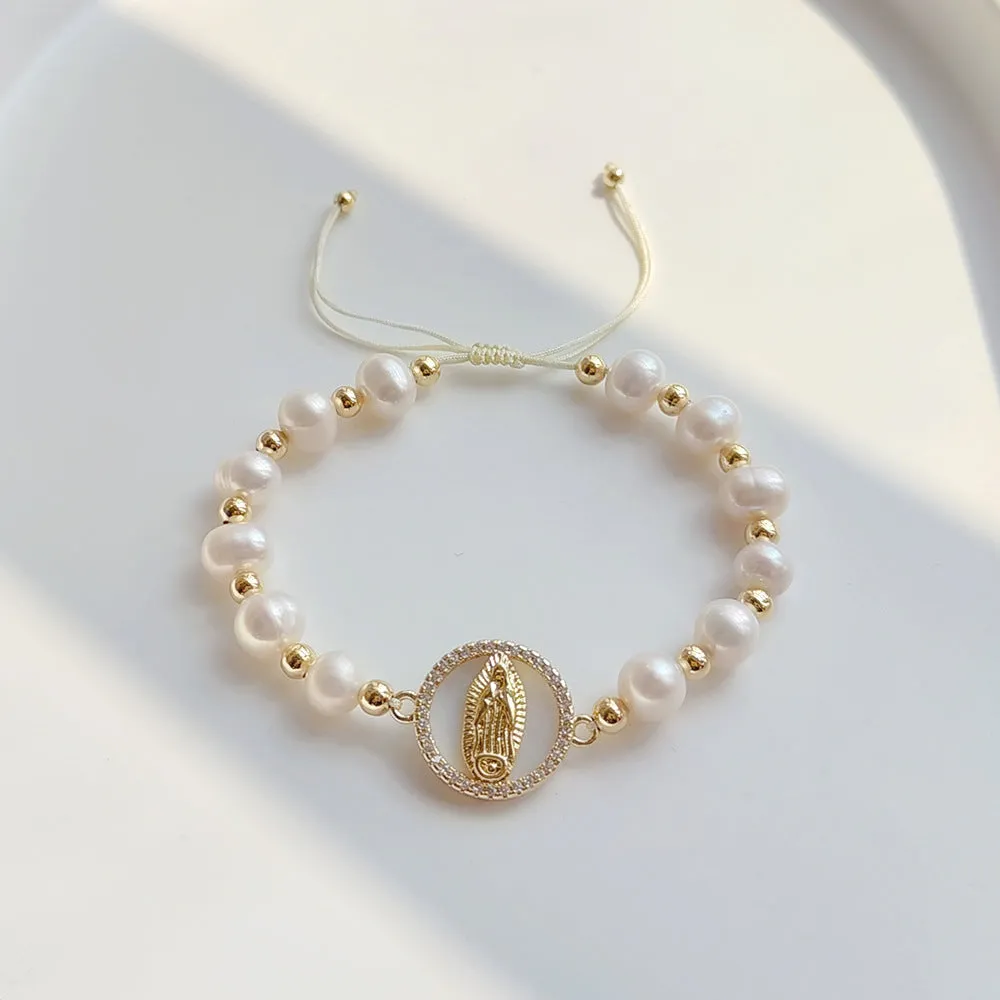 Wholesale Natural Shell Pearls Bracelet