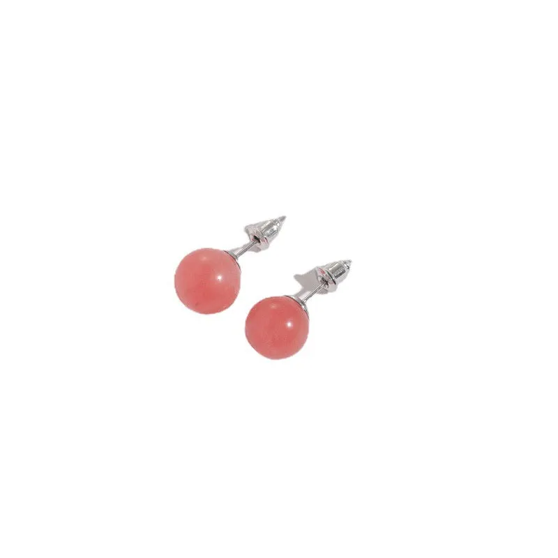 Wholesale Natural Stone Crystal Earrings