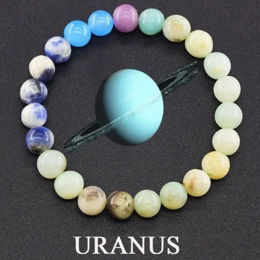 Wholesale Natural Stone Planet Bracelet