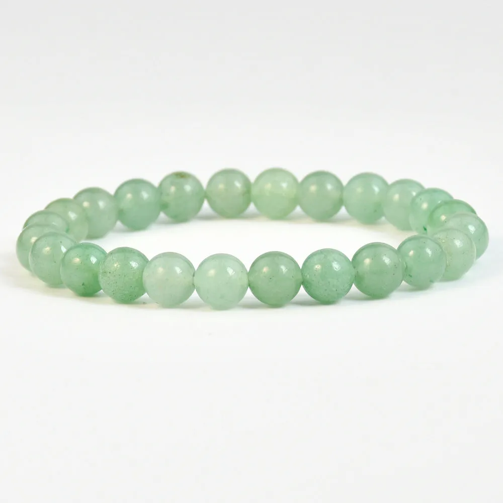 Wholesale New Chinese bracelet 8mm round beads natural stone bracelet