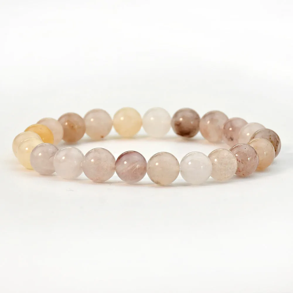 Wholesale New Chinese bracelet 8mm round beads natural stone bracelet
