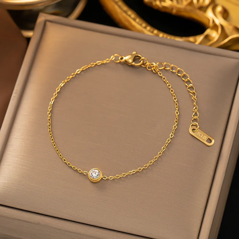 Wholesale Non-fading Titanium Steel Bracelet