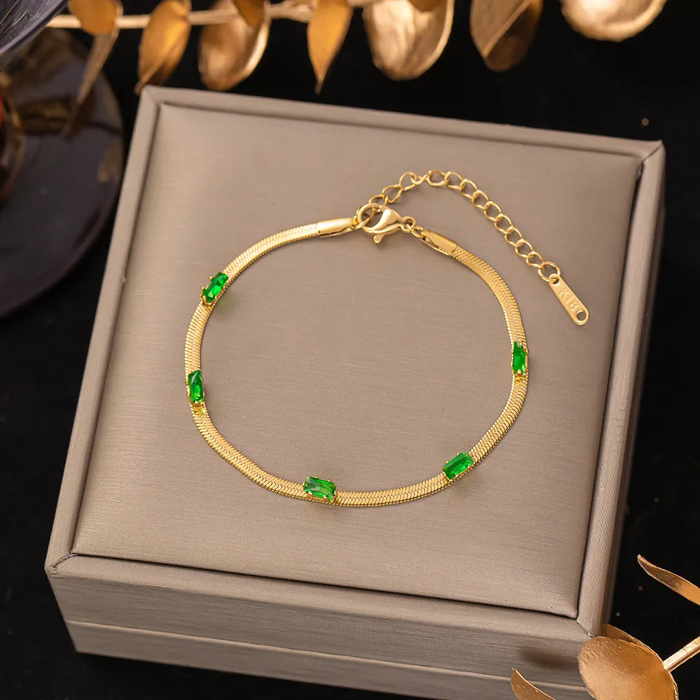 Wholesale Non-fading Titanium Steel Bracelet