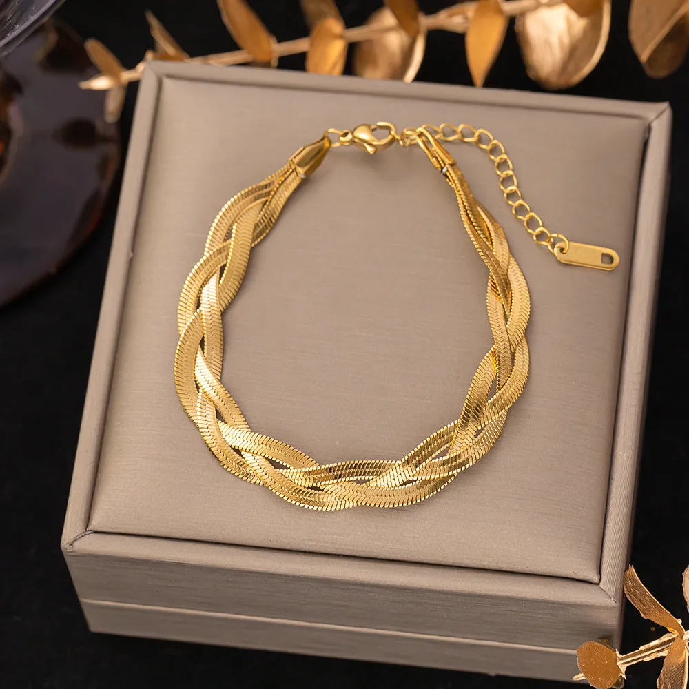 Wholesale Non-fading Titanium Steel Bracelet