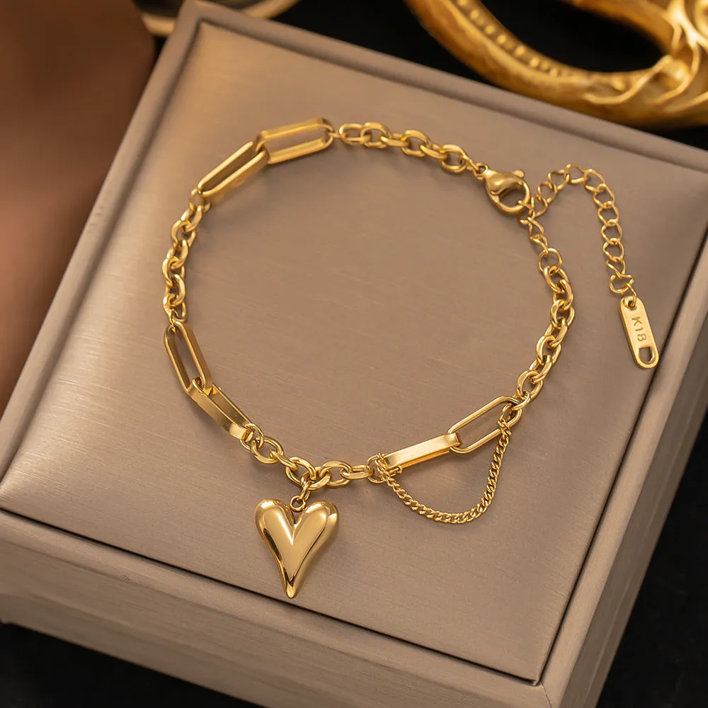 Wholesale Non-fading Titanium Steel Bracelet