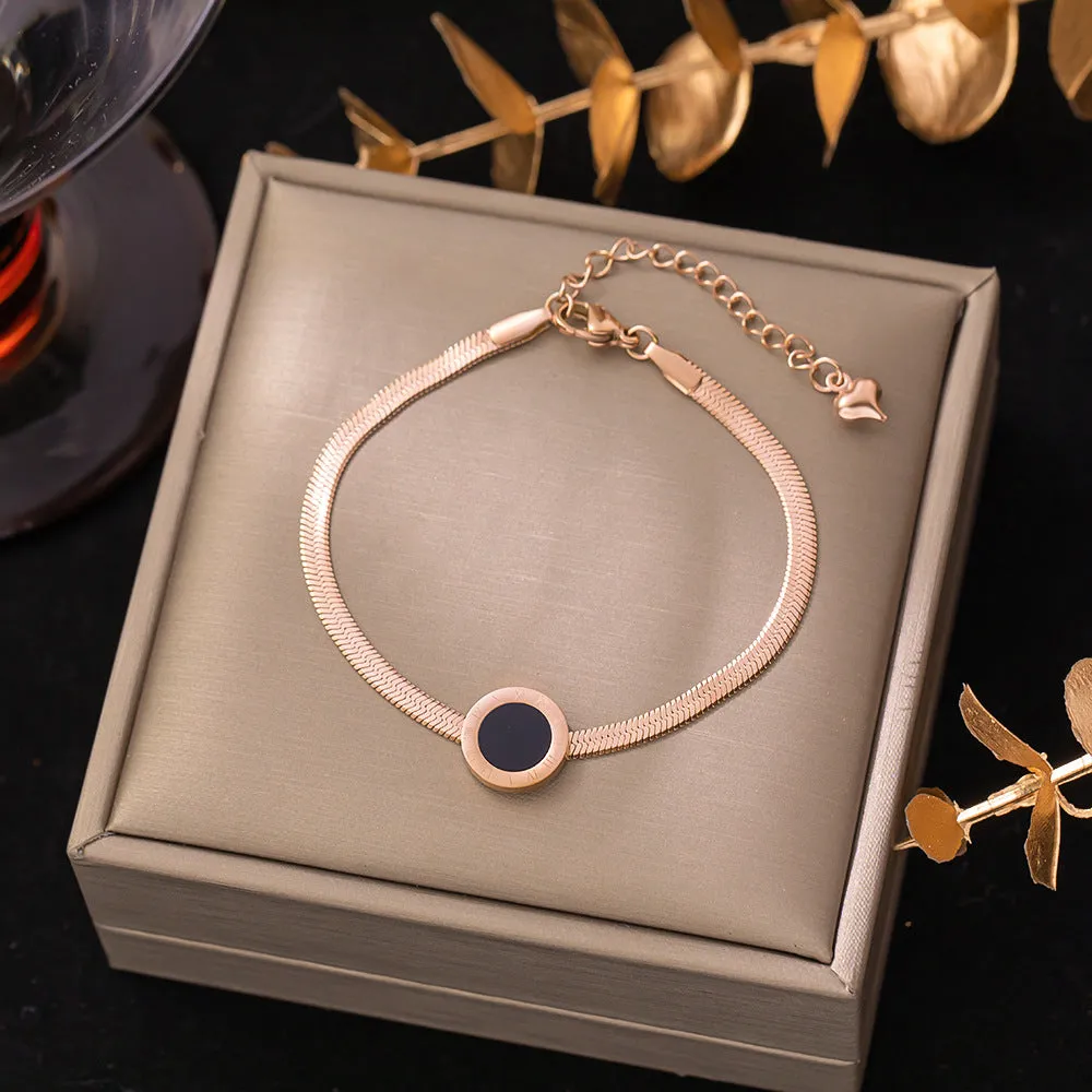 Wholesale Non-fading Titanium Steel Bracelet