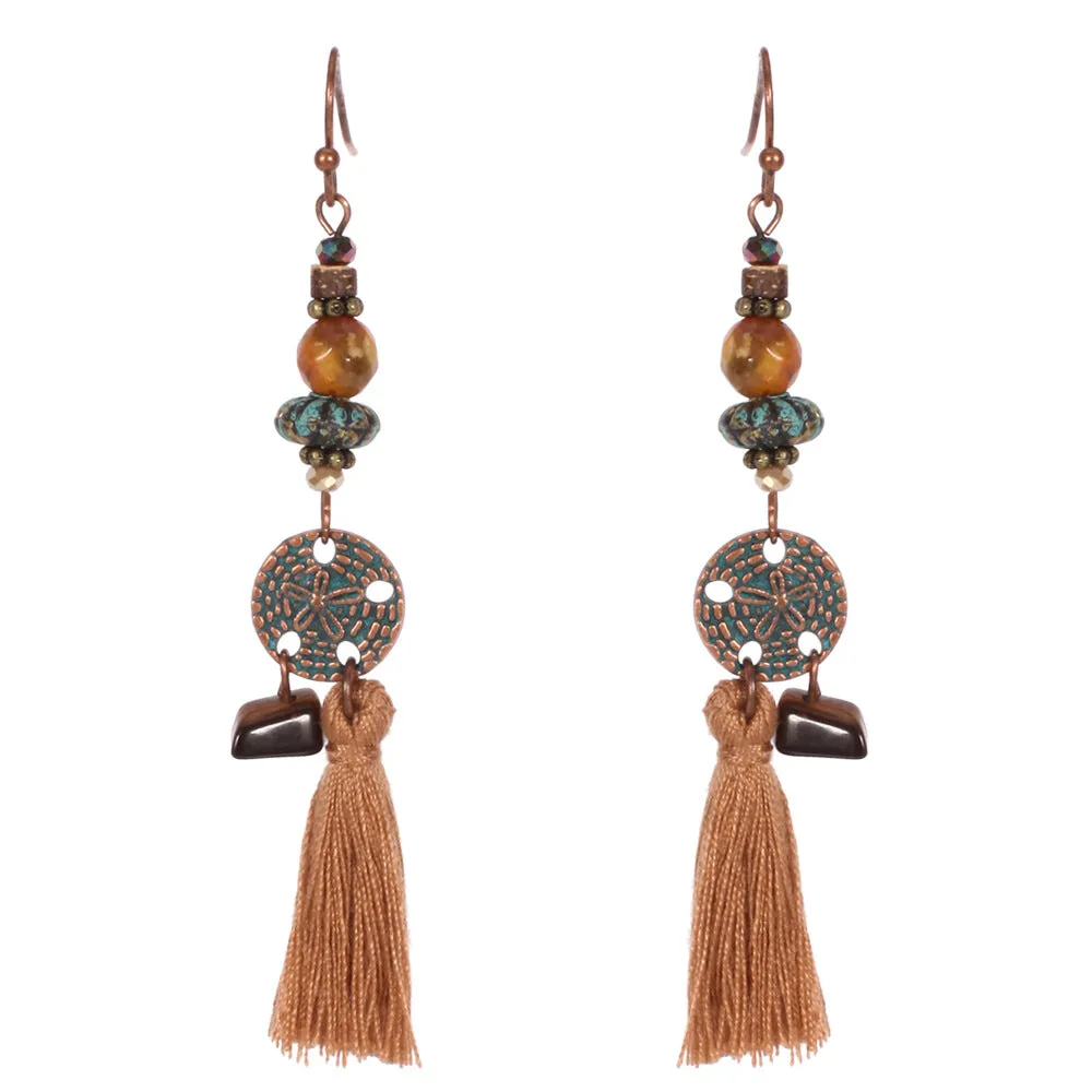 Wholesale of Ethnic Minority Series Alloy Earrings