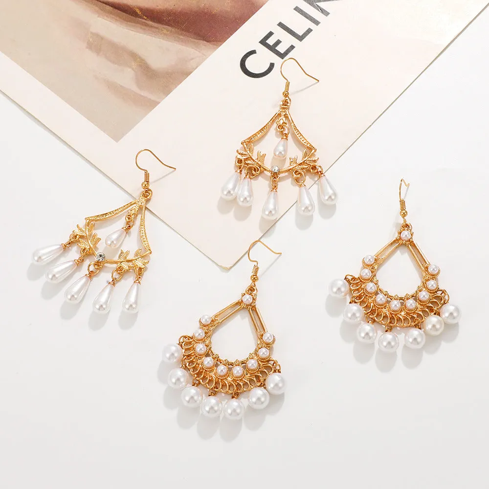 Wholesale of Pearl Alloy Earrings