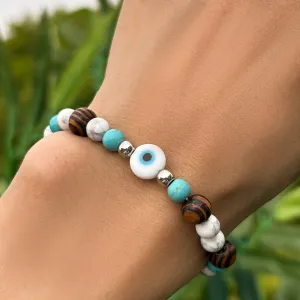 Wholesale of Songshi Men's Beaded Wood Bracelet