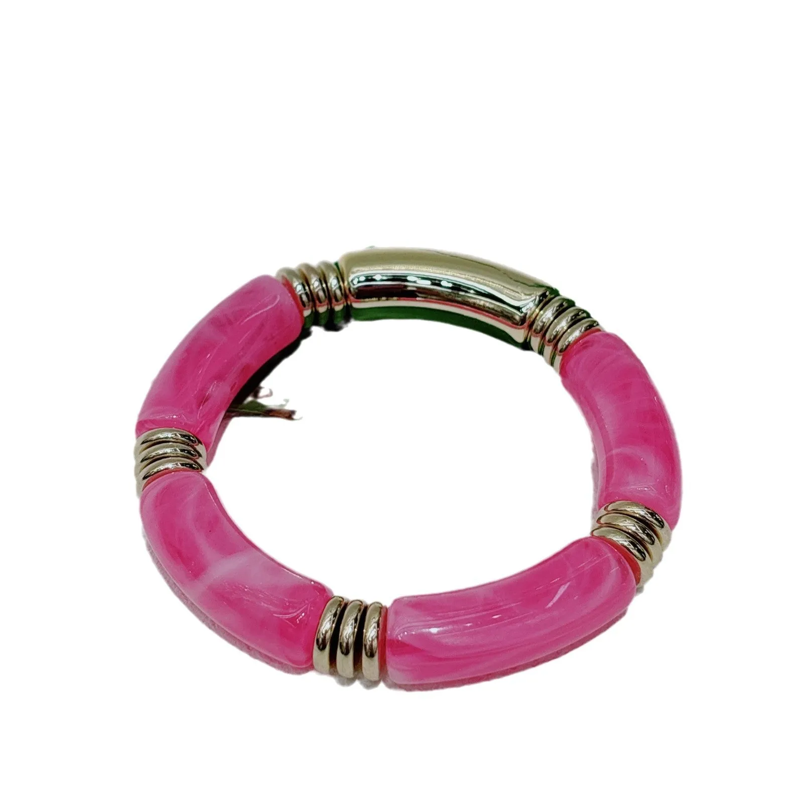 Wholesale  Original Candy Color Curved Tube Bracelet Mixed Wear Couple Classic All-match Bracelet