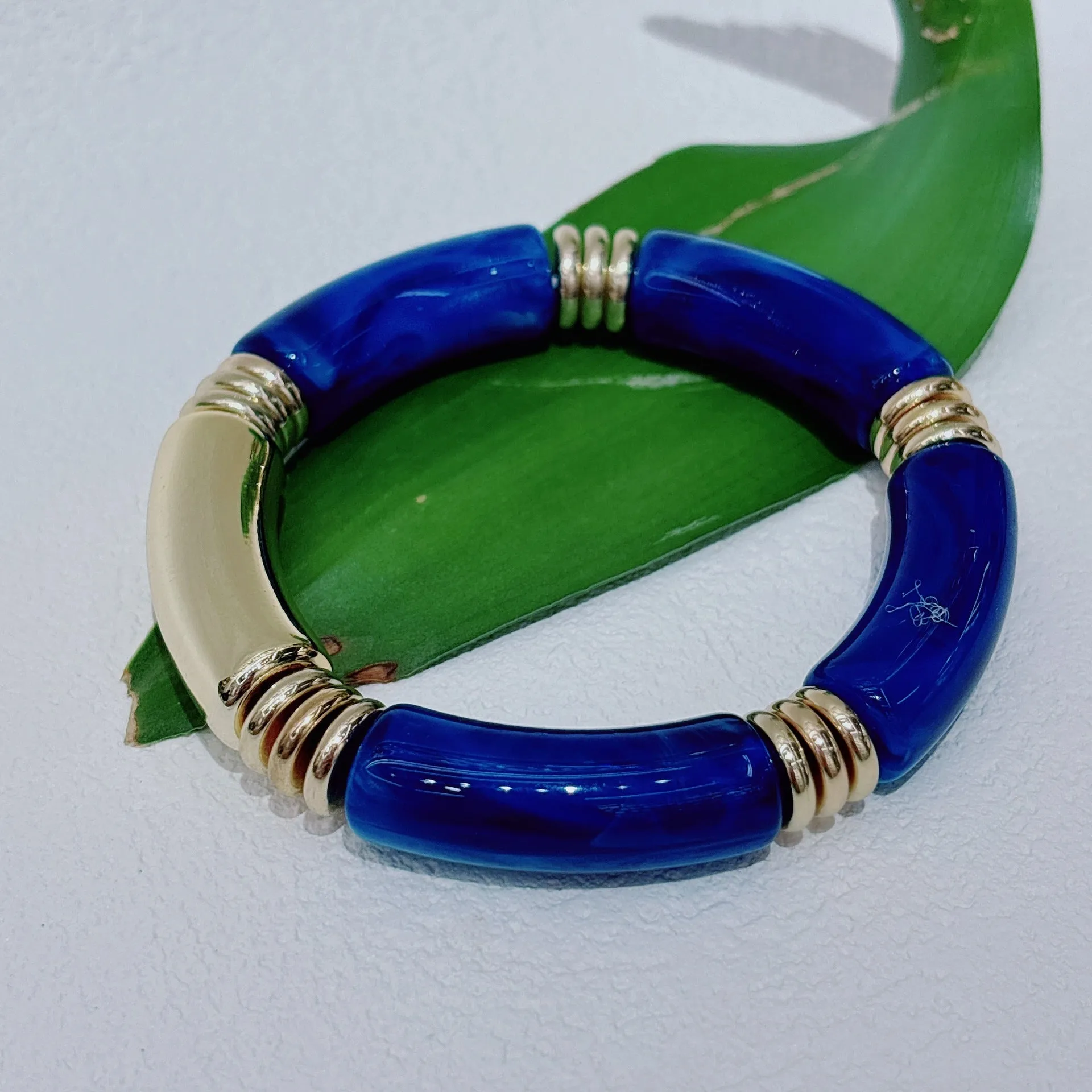 Wholesale  Original Candy Color Curved Tube Bracelet Mixed Wear Couple Classic All-match Bracelet