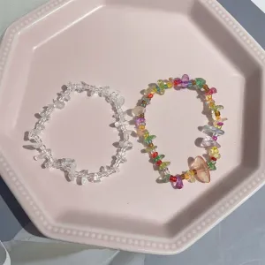 Wholesale Personalized irregular natural gravel bracelet