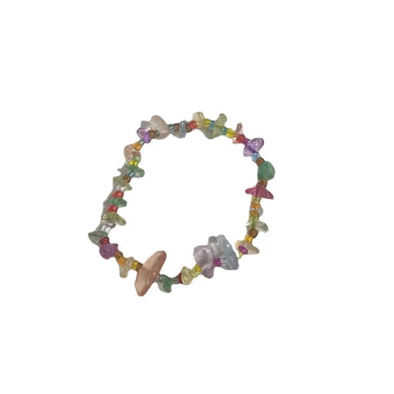 Wholesale Personalized irregular natural gravel bracelet