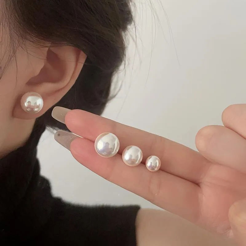 Wholesale Pink Pearl Earrings