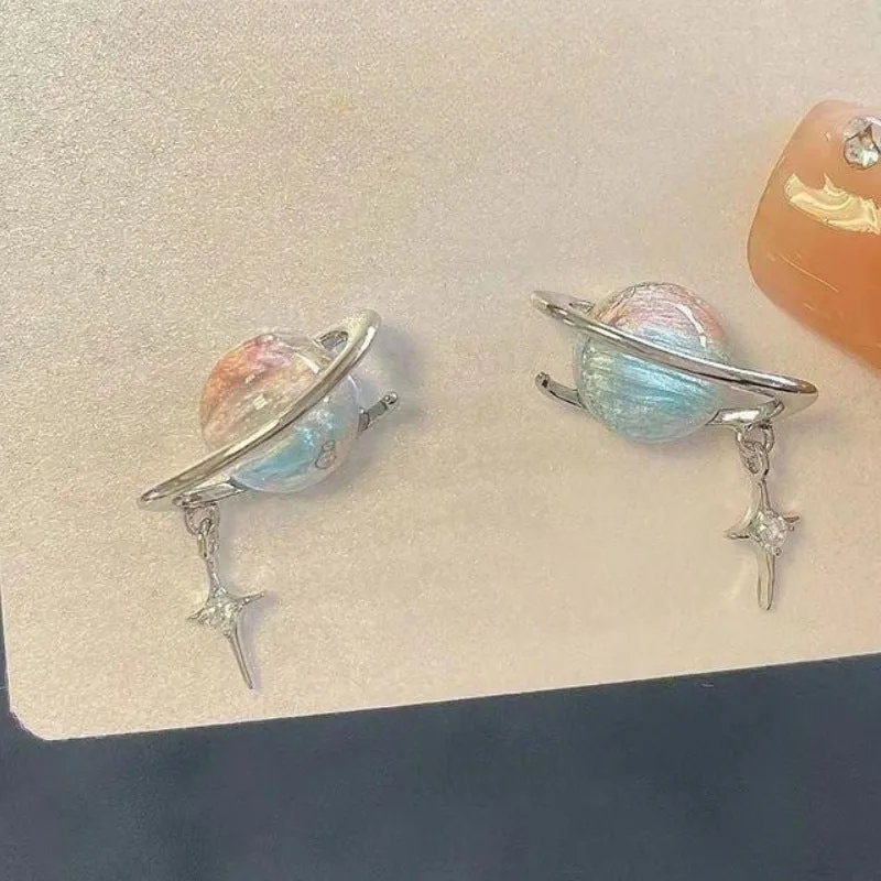 Wholesale Planet Sweet Alloy Earrings