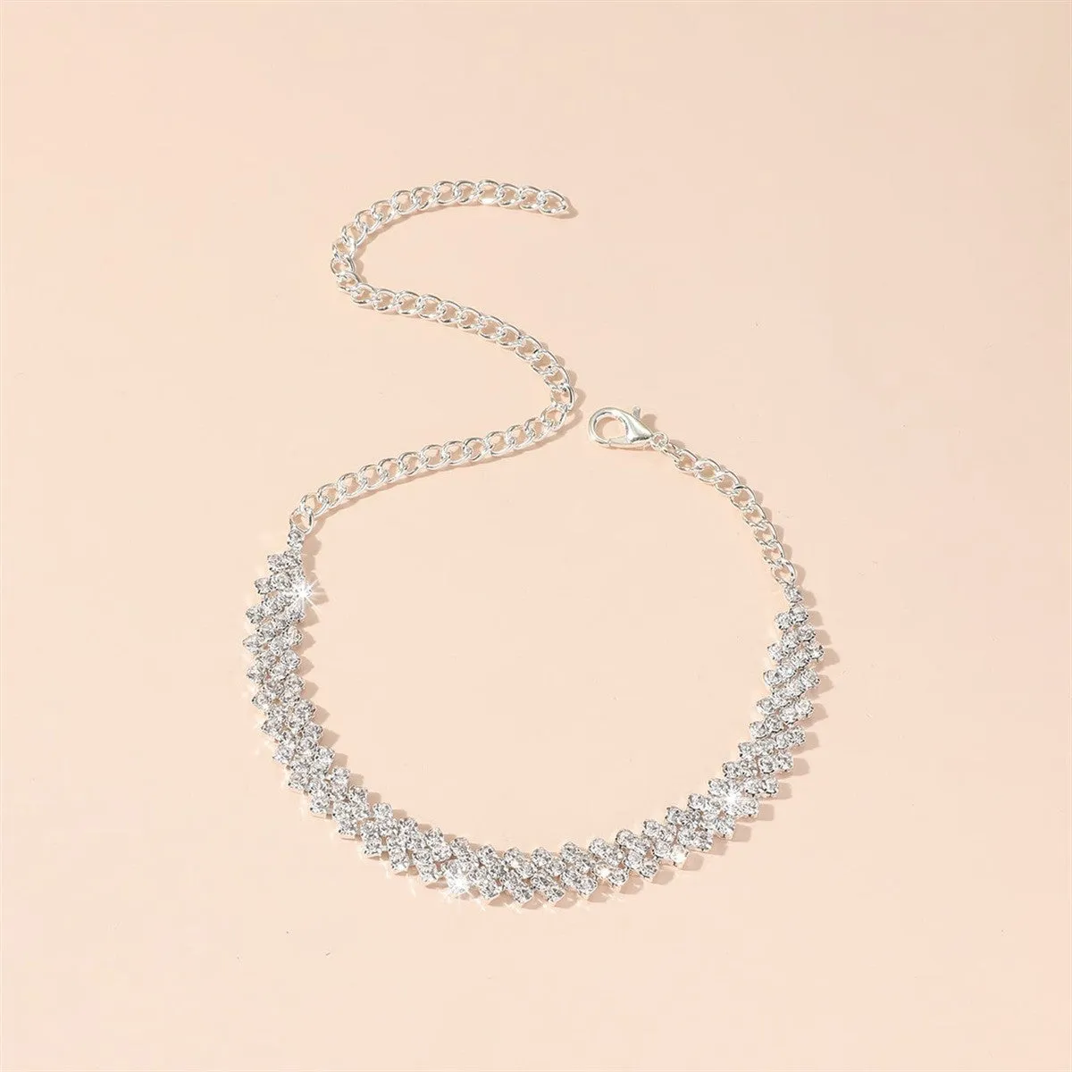 Wholesale Popular diamond bracelet water claw chain