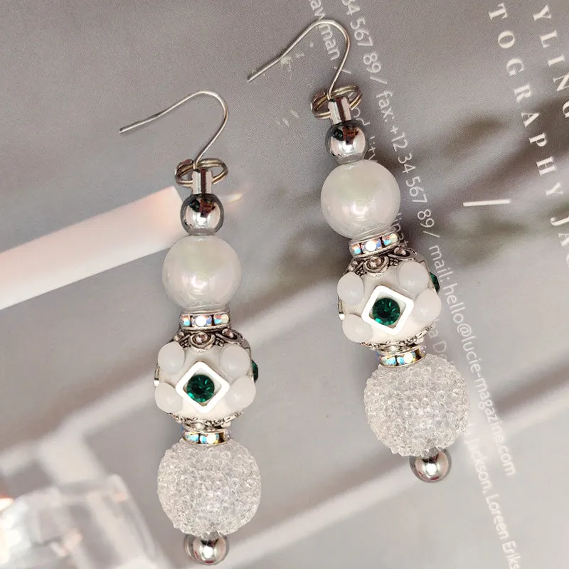 Wholesale Prevent Allergy Beaded Earrings