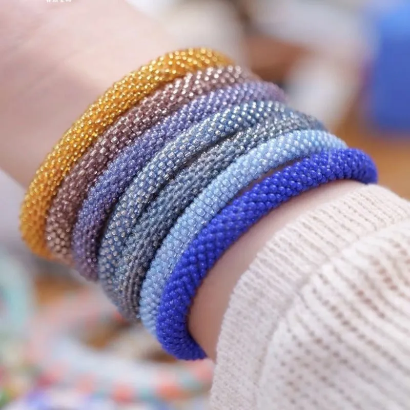 Wholesale Pure Japanese Essential Oil Diffuser Nepal Handwoven Bracelet