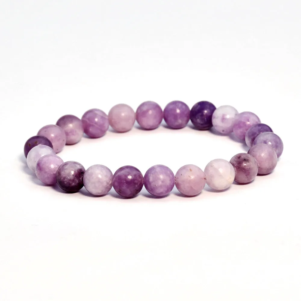Wholesale retro amethyst bracelet single ring elastic rope agate bracelet