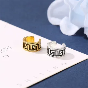 Wholesale Retro Ethnic Style Patterned Single Earring