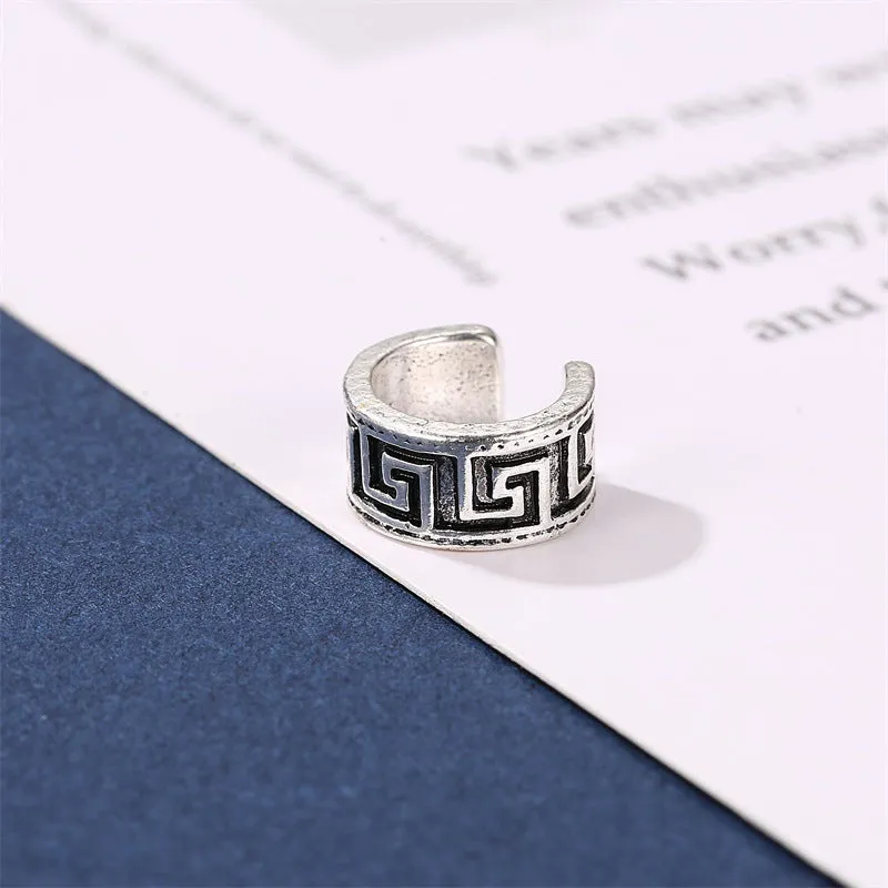 Wholesale Retro Ethnic Style Patterned Single Earring