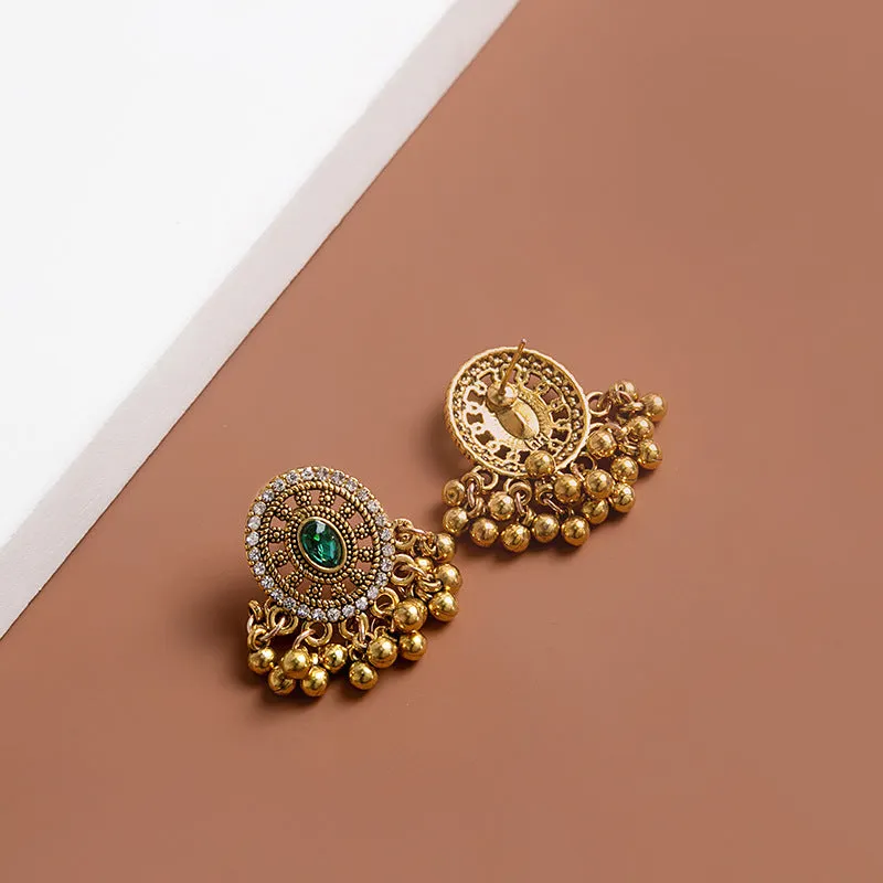 Wholesale Retro Ethnic Style Tassel Classical Earrings
