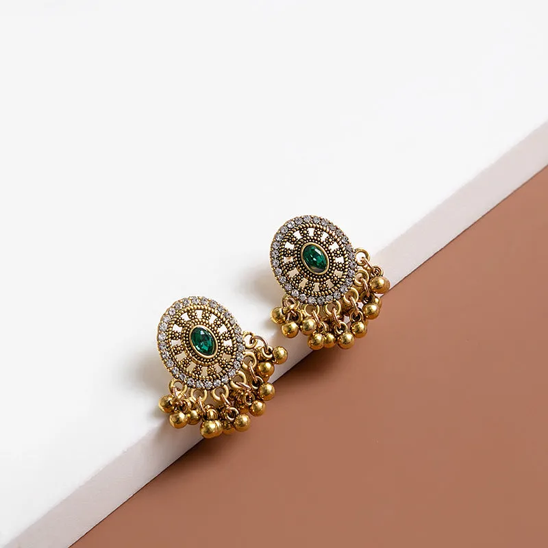 Wholesale Retro Ethnic Style Tassel Classical Earrings