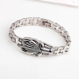 Wholesale Retro Fashion Steel Watch Buckle Bracelet