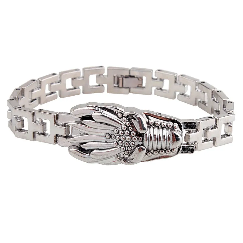 Wholesale Retro Fashion Steel Watch Buckle Bracelet
