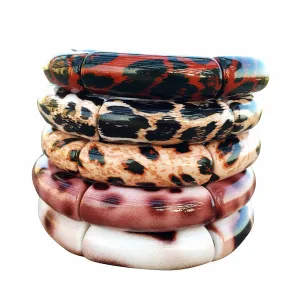 Wholesale Retro Leopard Series Elastic Bend Bracelet
