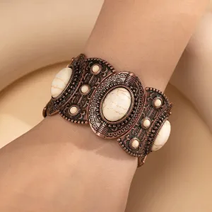Wholesale Retro Personalized Bohemian Ethnic Turquoise Bracelet